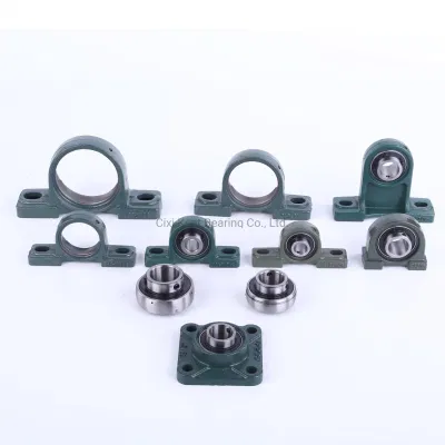 Agricultural Machinery Tr Pillow Block Bearing Ucflu212 Pillow Housings for Engineering Machinery by Cixi Kent Bearing Factory