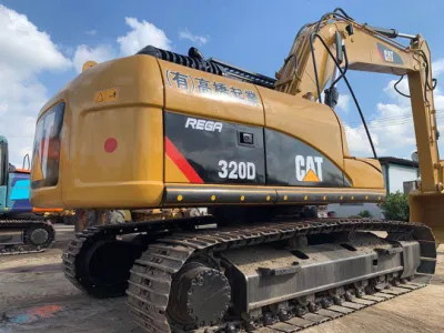 20t 25t 30t Used Caterpillar Construction Machinery Cat 320d 320b 330b 325c 325bl 330d 315D Crawler Excavator for Sale