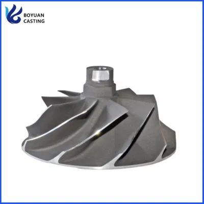 Aluminium Alloy Compressor Wheel Used for Turbocharger
