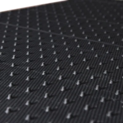 4 Piece Carpet-Floor-Mats Set for Car - Rubber-Lined All-Weather Protection for All Vehicles, Jet Black