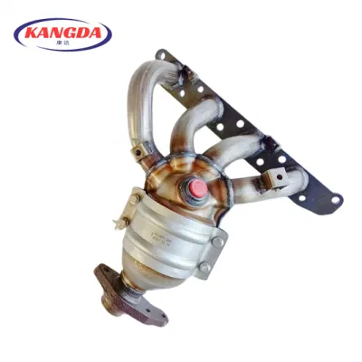 Factory Direct Supply Applicable JAC Yueyue Catalytic Converter Exhaust Branch Pipe