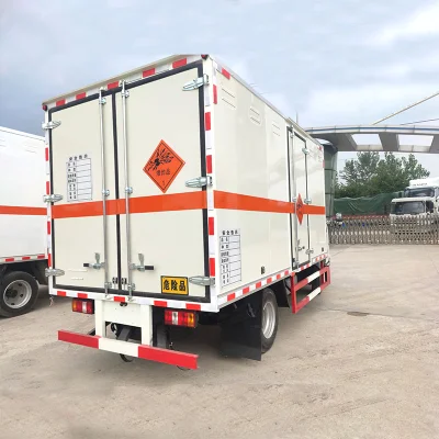 China Jmc Firecracker Transport Blasting Equipment Van Cargo Truck for Sale