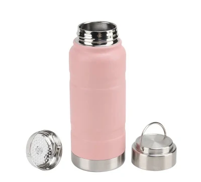 New Model Fashion Custom Design Thernal Vacuum Insulated Sports Water Bottle with Handle