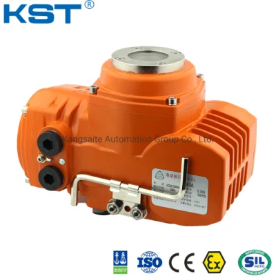 DC24V, AC110V, AC220V, AC380V CE Approved Kst/OEM Zhejiang, China Tri Clamp Motorized Ball Valve Actuator