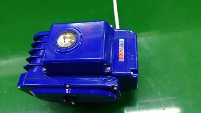 DC24V, AC110V, AC220V, AC380V CE Approved Kst/OEM Zhejiang, China Tri Clamp Motorized Ball Valve Actuator