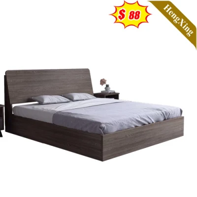 Newly Design Hot Sell Modern Wooden Home Hotel Bedroom Furniture Double King Size Bed
