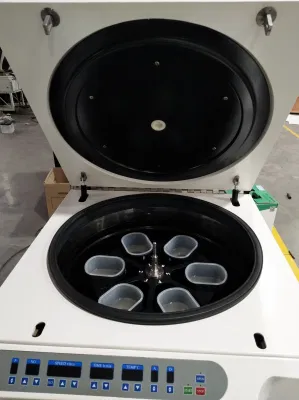 Dl6MB 6X1000ml (6X500ml blood bags) Large Capacity Refrigerated Centrifuge for Blood Bank