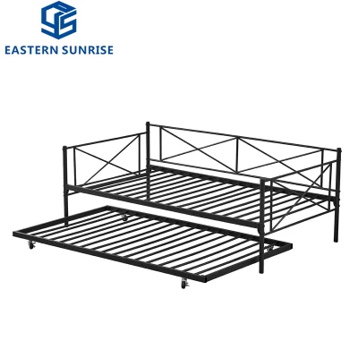 High Quality Cheap Price Newly Designed Metal Steel Single Bed