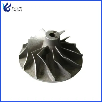 Aluminium Alloy Plaster Model Casting Turbocharger Compressor Wheel