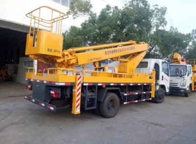 China Jmc 19 21 22 Meters Telescopic Boom Working Truck, Man Lifting Truck