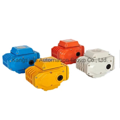 DC24V, AC110V, AC220V, AC380V CE Approved Kst/OEM Zhejiang, China Tri Clamp Motorized Ball Valve Actuator