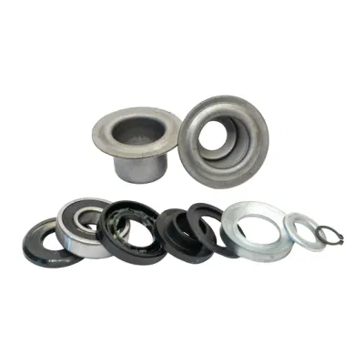Manufacturer Belt Conveyor Roller Idler SPHC Bearing Housing with Labyrinth Seals