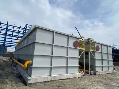 China Manufacturer Design Waste Water Treatment Device Line Food Beverage Slaughterhouse Wastewater Plant