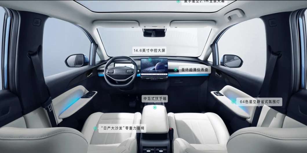 New Energy Vehicles Nissan Vx6 Series Electric Car
