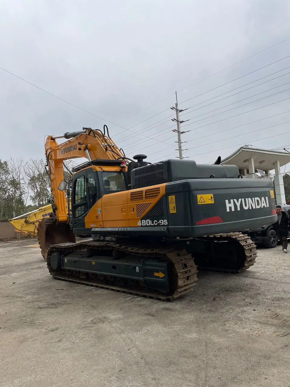 Original Second-Hand Excavator, Hyundai 480LC Newly Arrived Large Machine