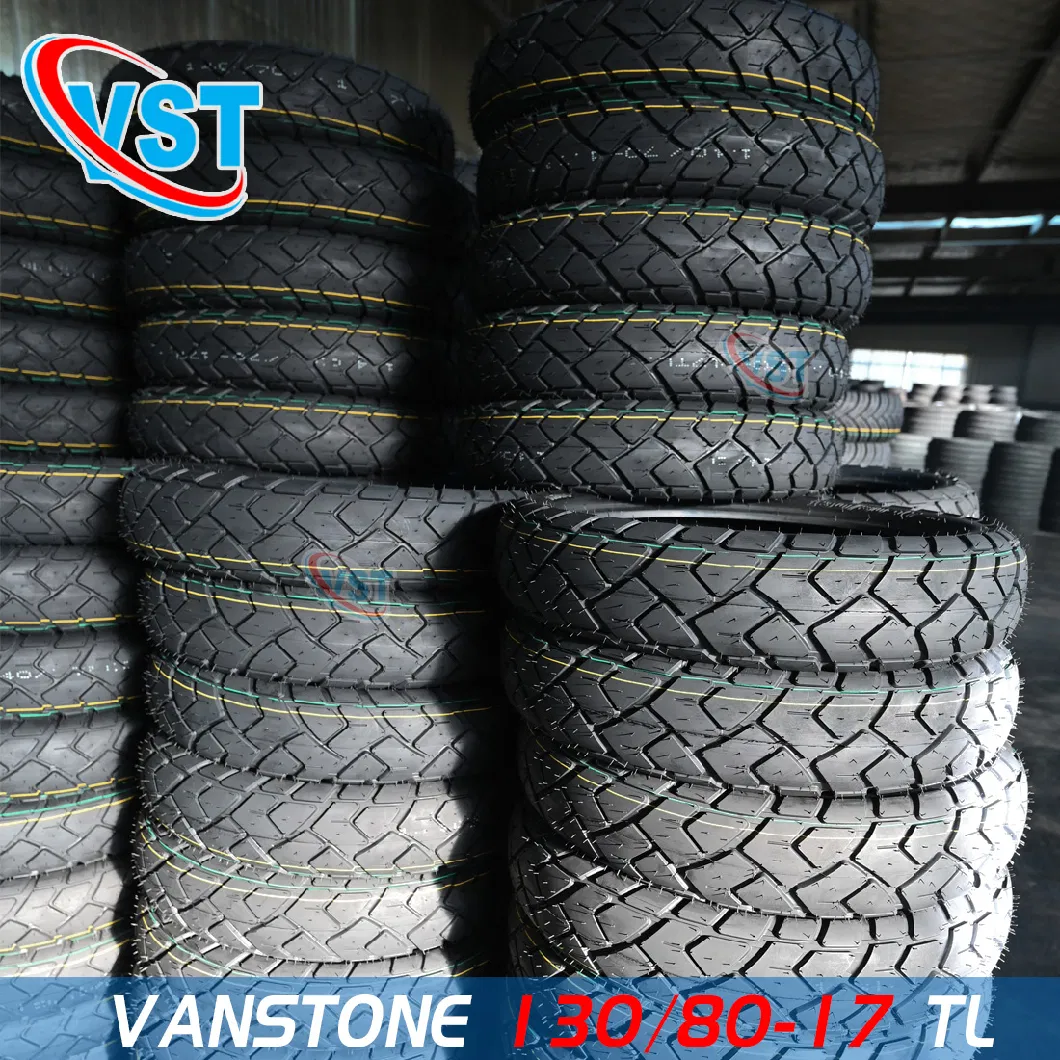 130/80X17 (65T) Tube/Tubeless Vanstone Dual Sport Adventure Rear Tire for Honda XL600V