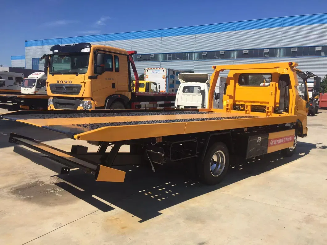 JAC Factory Directly Sale 3ton 4ton 5ton 6ton Breakdown Recovery Flatbed Rescue Tow Truck One Tow Two Wrecker