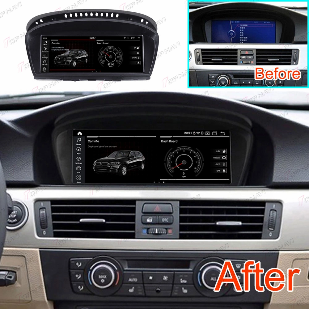 Car Radio Stereo 8.8 Inch for BMW 3 Series 5 Series E60 E62 2009-2012