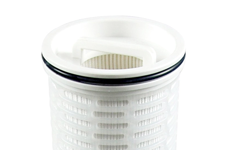 High Quality High Flow Filter Cartridge with PP/Pes/PVDF/Nylon Pleated Membrane for RO System Pre-Filtration