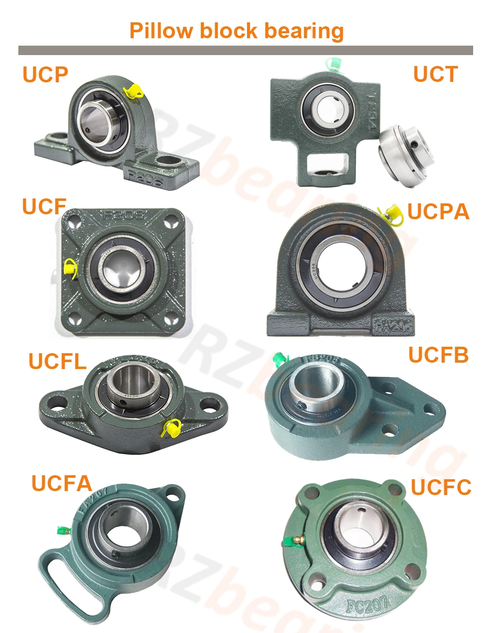 Bearings Deep Groove Ball Bearing China OEM Pillow Block Bearing Housing UCP218