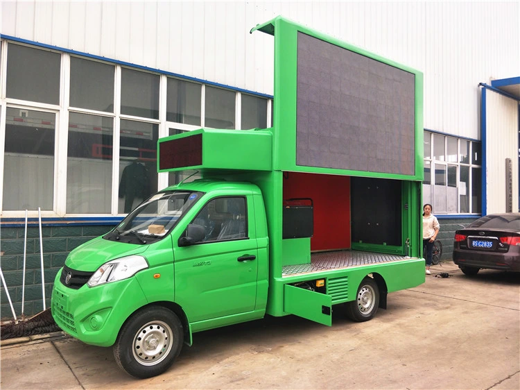 2023 New Model 1suzu Mobile LED Display Truck with Screen Sliding up Used Cars Special Vehicle Made in China