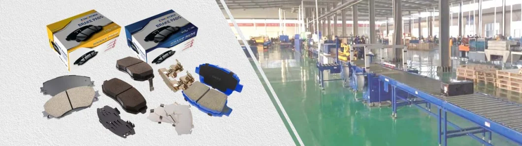 for Toyota, Nissan, Honda, VW, Hyunda Auto Parts Front OE/OEM Brake Pad Semi Metallic No Asbestos China Manufacturer Factory Price