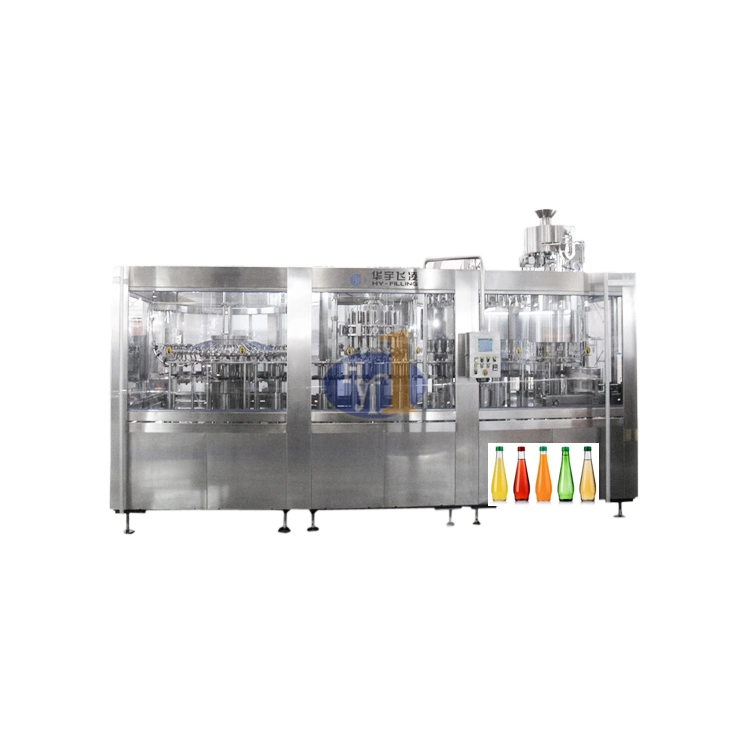 High Tech Beverage Line Customer-Made Auto Glass Juice Filling Machine No Carbonated Soft Drinks Make