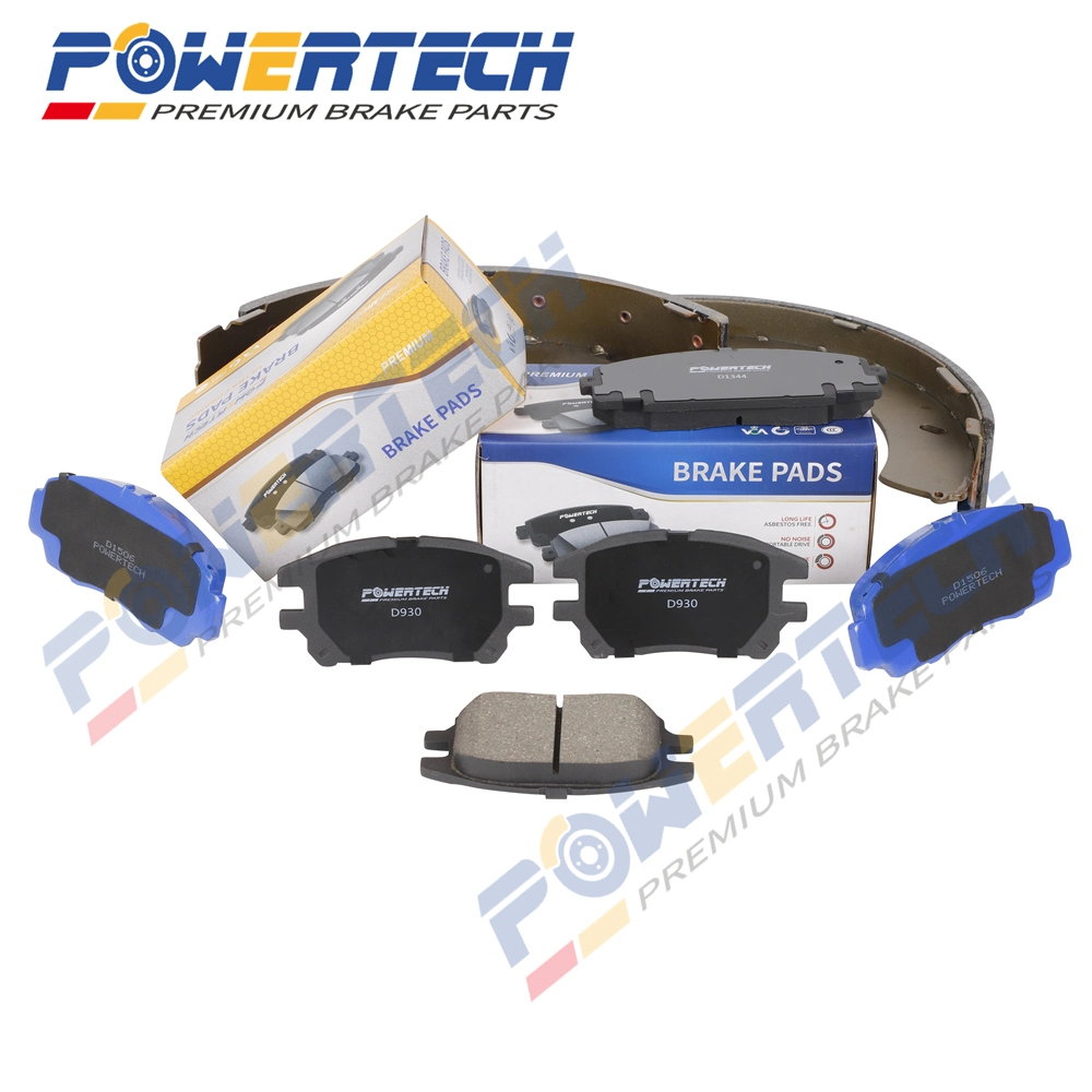 OEM Brake Pads Anti-Wear Durable Carbon Fiber Ceramic and Semi-Metallic Auto Cars Famous Factory Brand Disc Brake Pads for Toyota Byd JAC GM KIA Cars Brake Pad