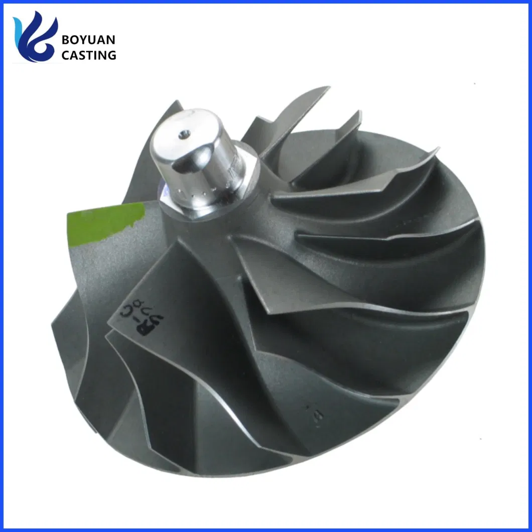 Aluminium Alloy Compressor Wheel Used for Turbocharger