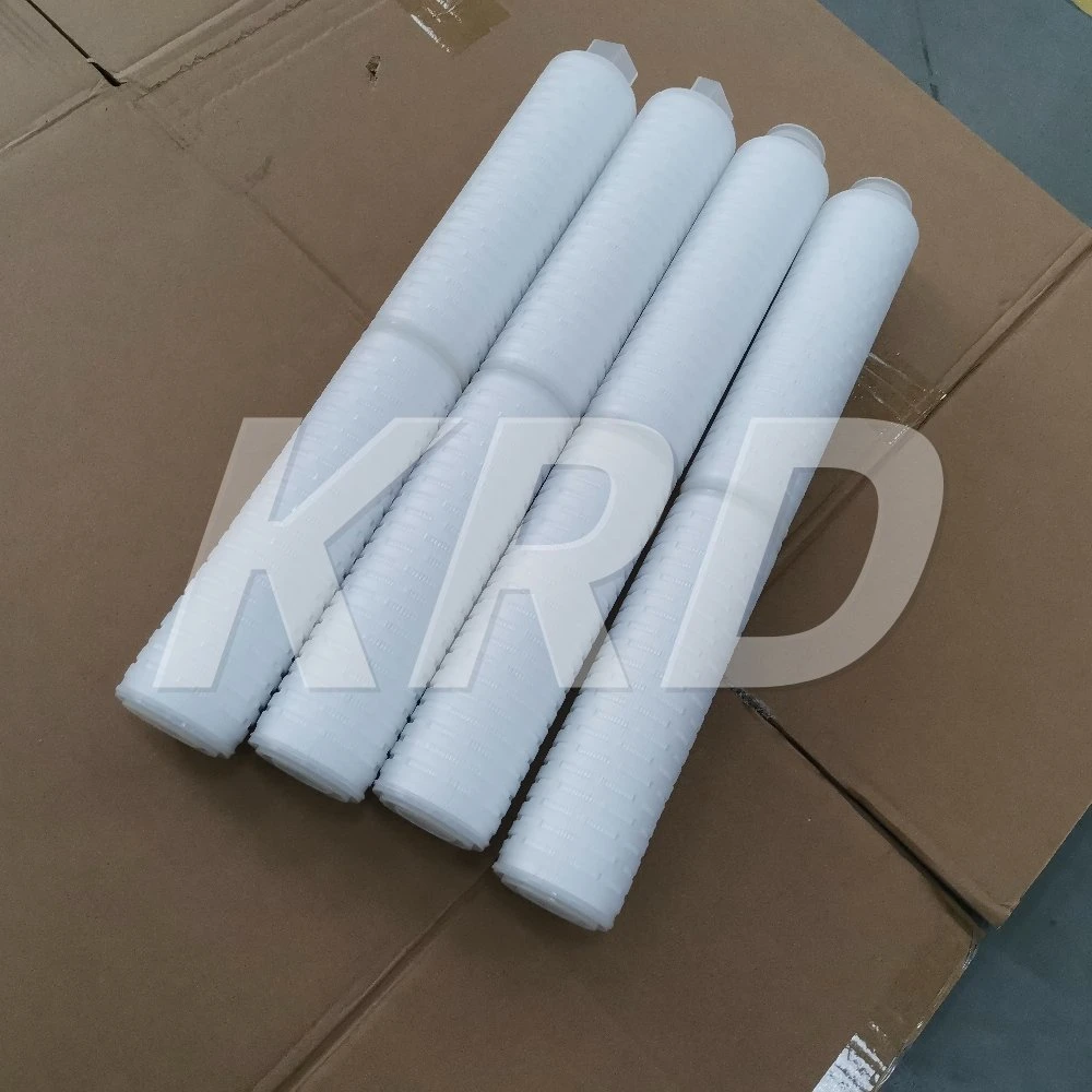 Krd High Performance Industrial PP Pleated Membrane 0.2 Micron Filter Cartridge