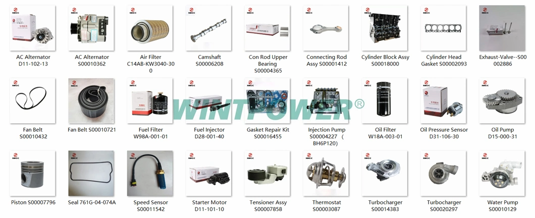 Sdec Turbocharger S00013412 Wf70 Genuine Original Spare Parts for for Shangchai Engine G Series