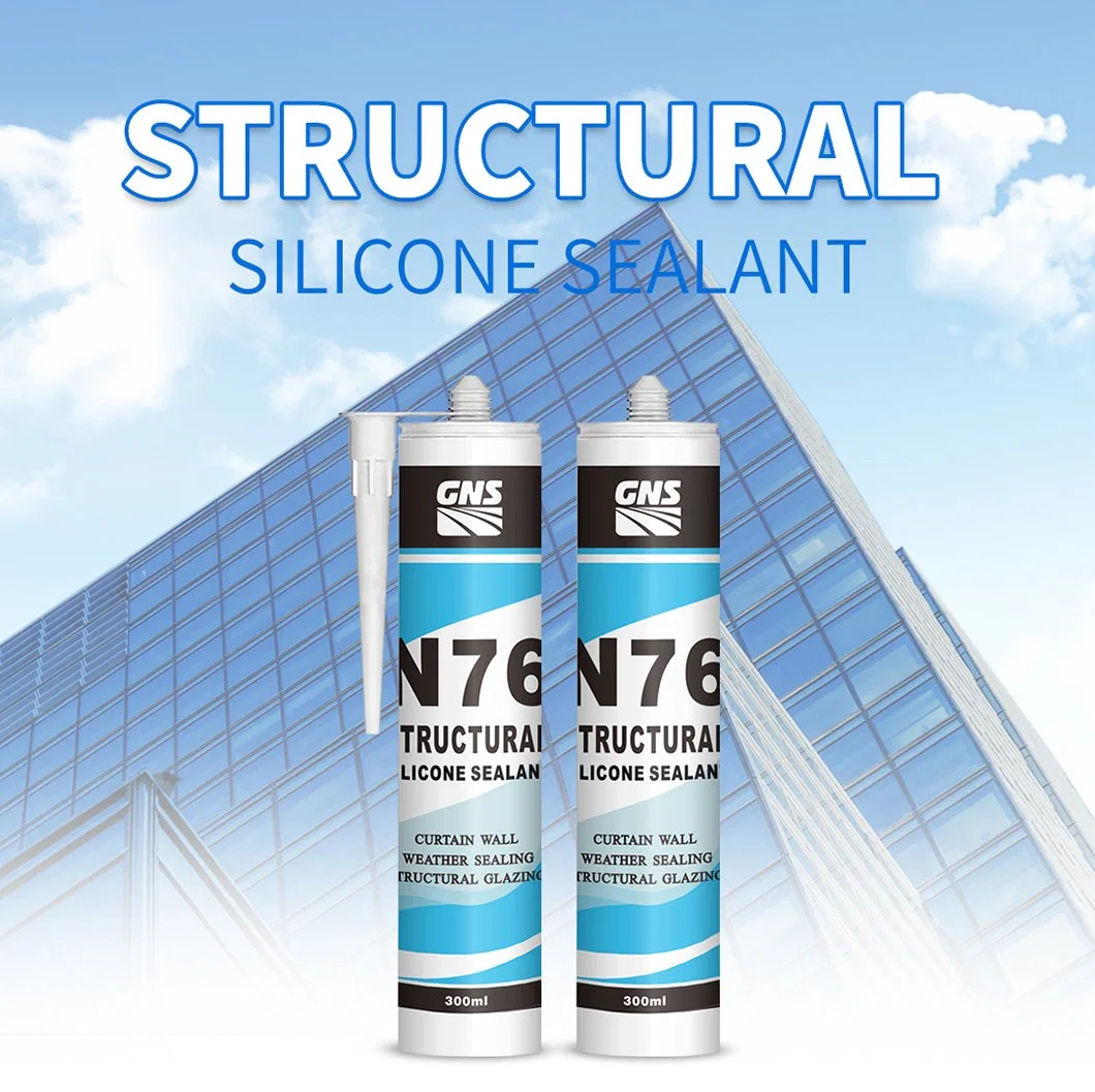 Support OEM Excellent Weatherability Non-Acidic 280ml 300ml 600ml Structural Adhesives Neutral Silicone Sealant