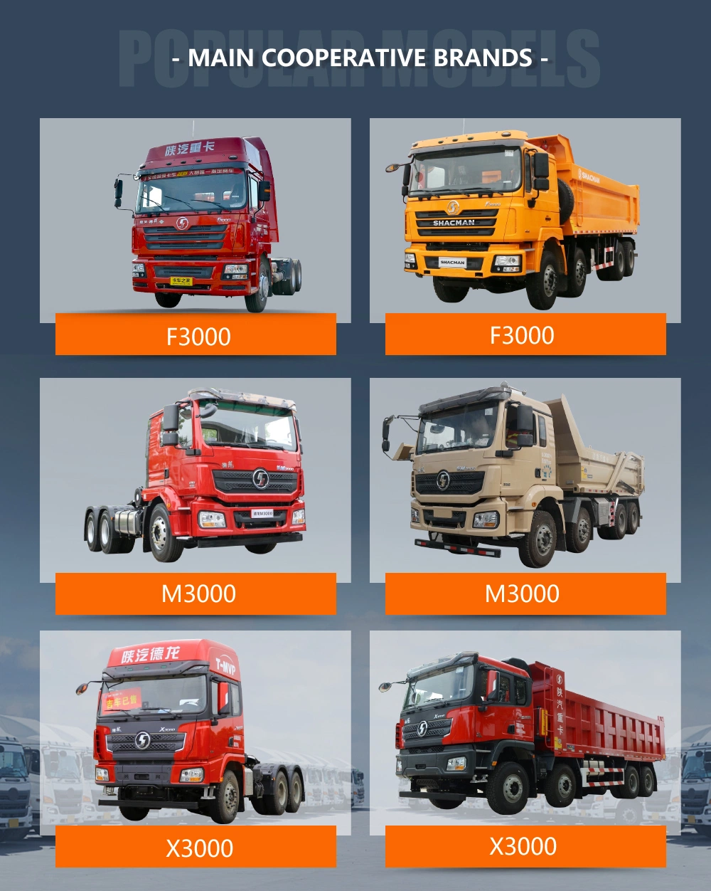 Factory Price Sinotruck HOWO/Sitrak/Shacman/FAW/Beiben/Shanxi/Dongfeng/Foton Sinotruk Trailer Tractor Mining Dump Semi Truck Spare Parts China Supplier