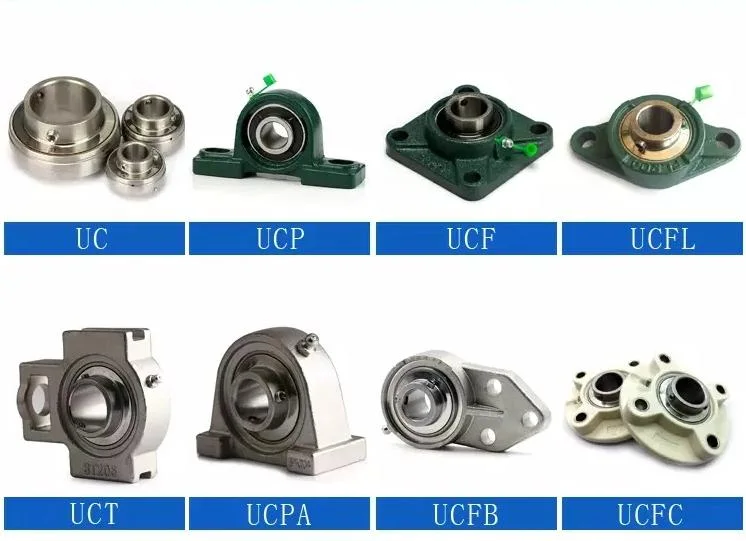 China Facotry Pillow Block Bearing Unit High Quality Agricultural Bearing Housing UCP UCT Ucf Ucfc UCFL Ucha Ucpa