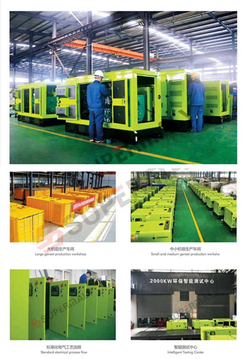 China Supplier Factory Direct Price Silent/Electric /Portable /Open Type /Marine /Trailer /Light Tower/High Power/Cummins/Perkins Engine Diesel Generator Set