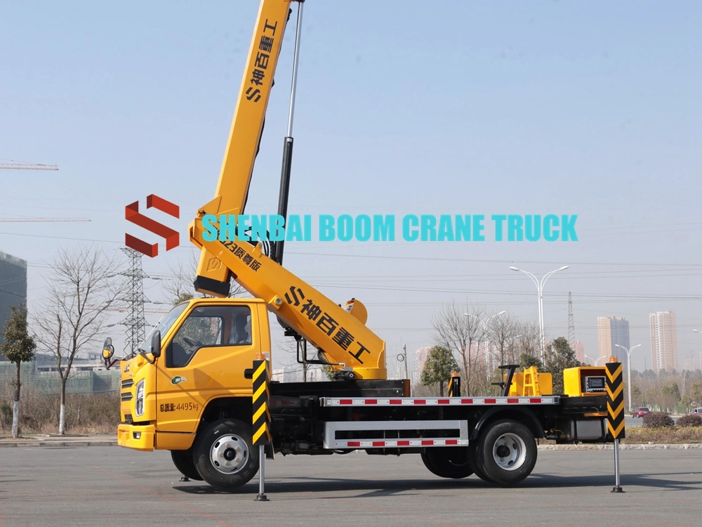 China 23m Jmc 4X2 Self-Propelled Telescopic Boom Aerial Work Platform High Altitude Work Vehicle