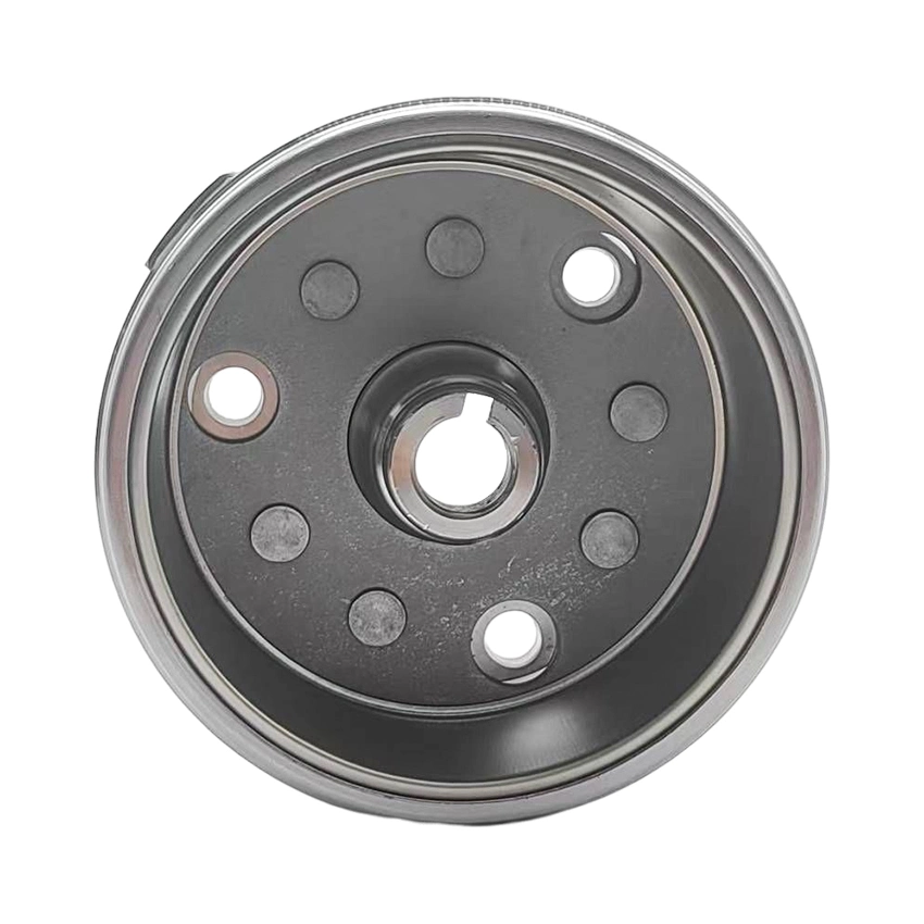 Motor Spare Part Magneto Rotor High Quality Stainless Steel Flywheel for Electric Starter Engine Zongshen 18-Pole Coil Rotor