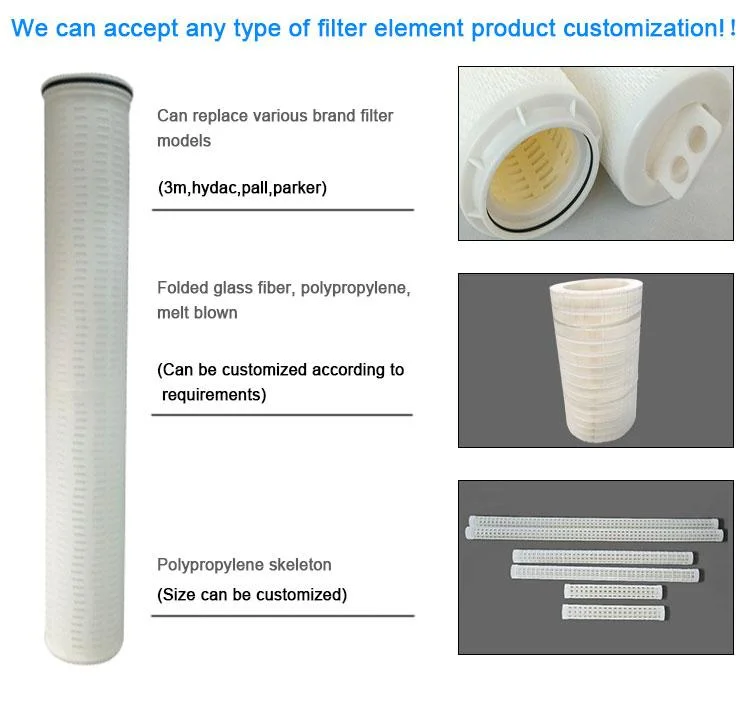 Krd Hfu620j200h13u5 High Performance Large Flow Water Filter Cartridge for Industry