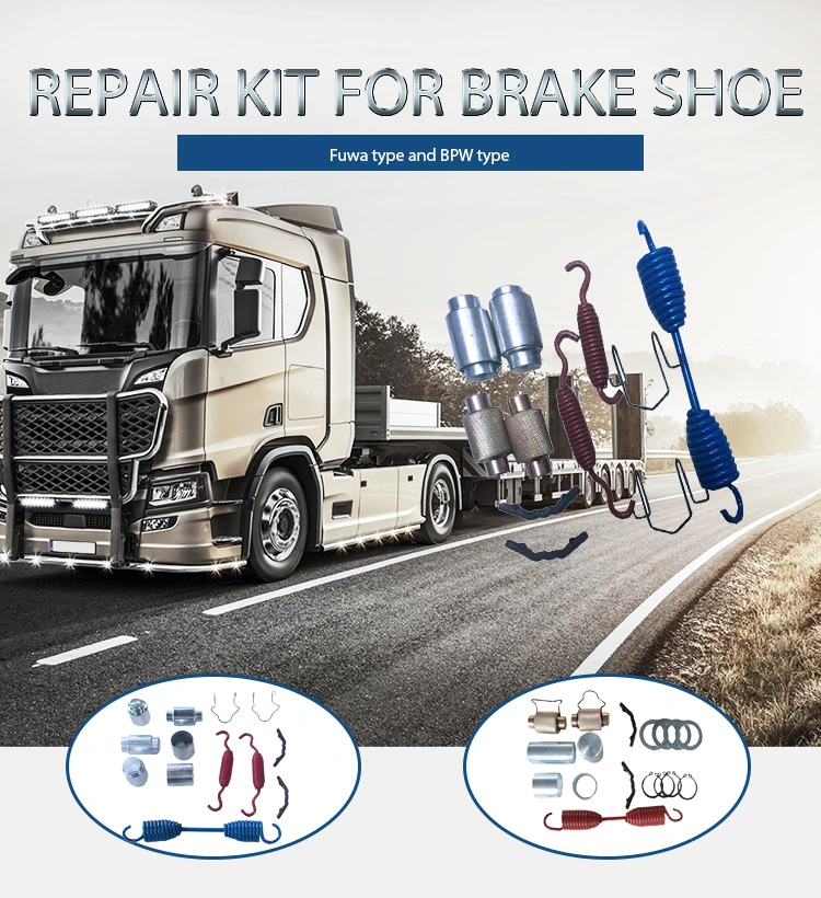 China Brake Shoe 4707 Repair Kit for Heavy Duty Trucks