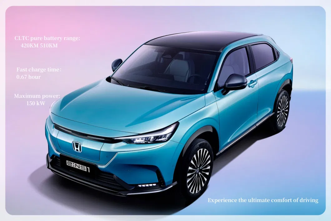 Honda Used E-Ns1 Electric Vehicle 5 Seats SUV Long Battery Life Left-Hand Driving Automobile Made China Used EV Factory Prices Hot Sell New Energy Car