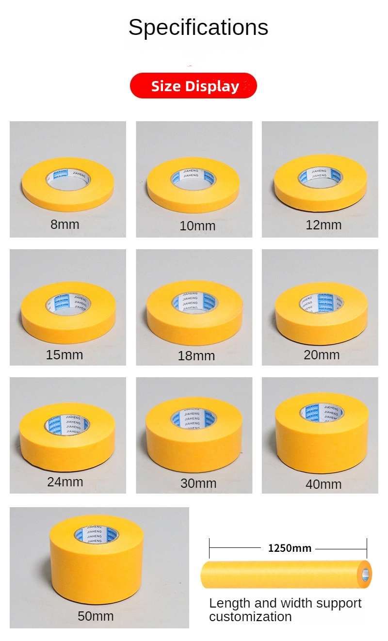 New Product 2023 Factory Supplier Line Masking Tape