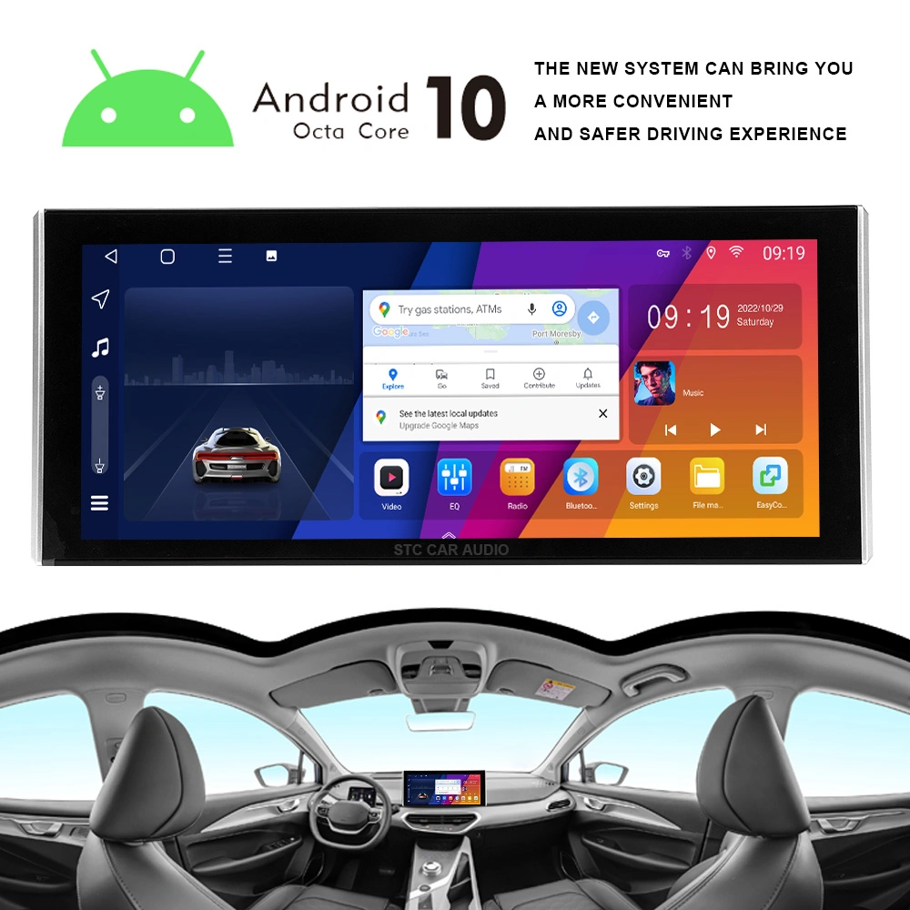 Latest Product 12.3 Inch 1920*720 Touch Screen Android 12 8core 4+64G GPS Navigation Car Radio for Benz V Class W447