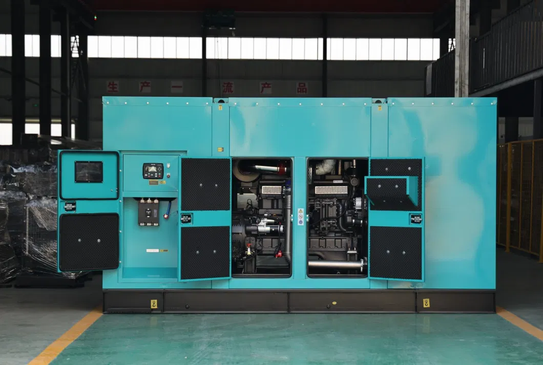 Volvo Penta Engine Water Cooling 160kw Electric Power Genset 200kVA Volvo Diesel Generator Silent for Mining Commercial