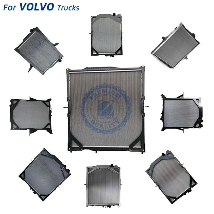 Truck Radiator for Volvo / Scania / Man / Mercedes / Daf / Renault / Iveco Over 1000 Items Heavy Duty Truck Spare Parts