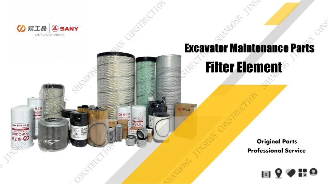 Chinese Manufacturer Filter Hydraulic Filter Element, Diesel Fine Filter Element Adapted Excavator Model PC300