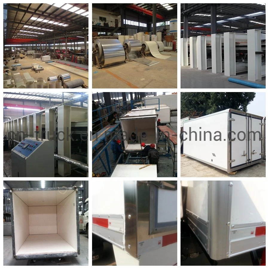 China New Jmc 3t 4ton Refrigerated Van Freezer Van Reefer Truck