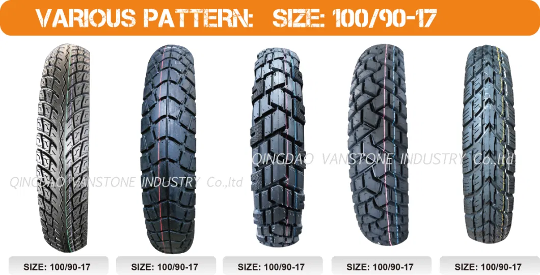 Motorcycle Tyre Motorcross 130/80-17 Rear 100/90-17 Front Travel 250 Tire for BMW