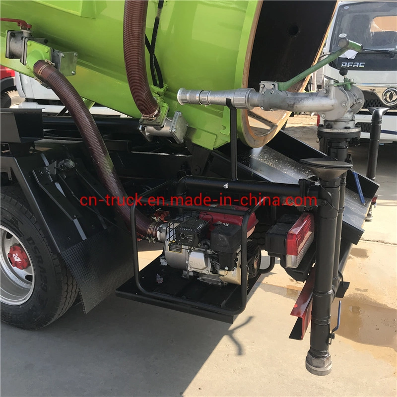 Foton Factory Sales 8000L 9000L 10000L Sewage Tank Truck Vacuum Tank Truck