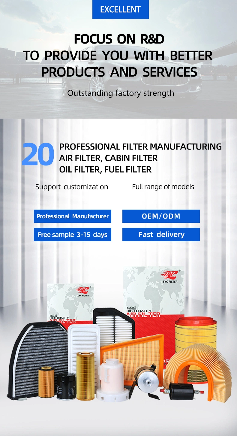 Great Price China Manufacturer Car Oil Filter 11427583220 for BMW