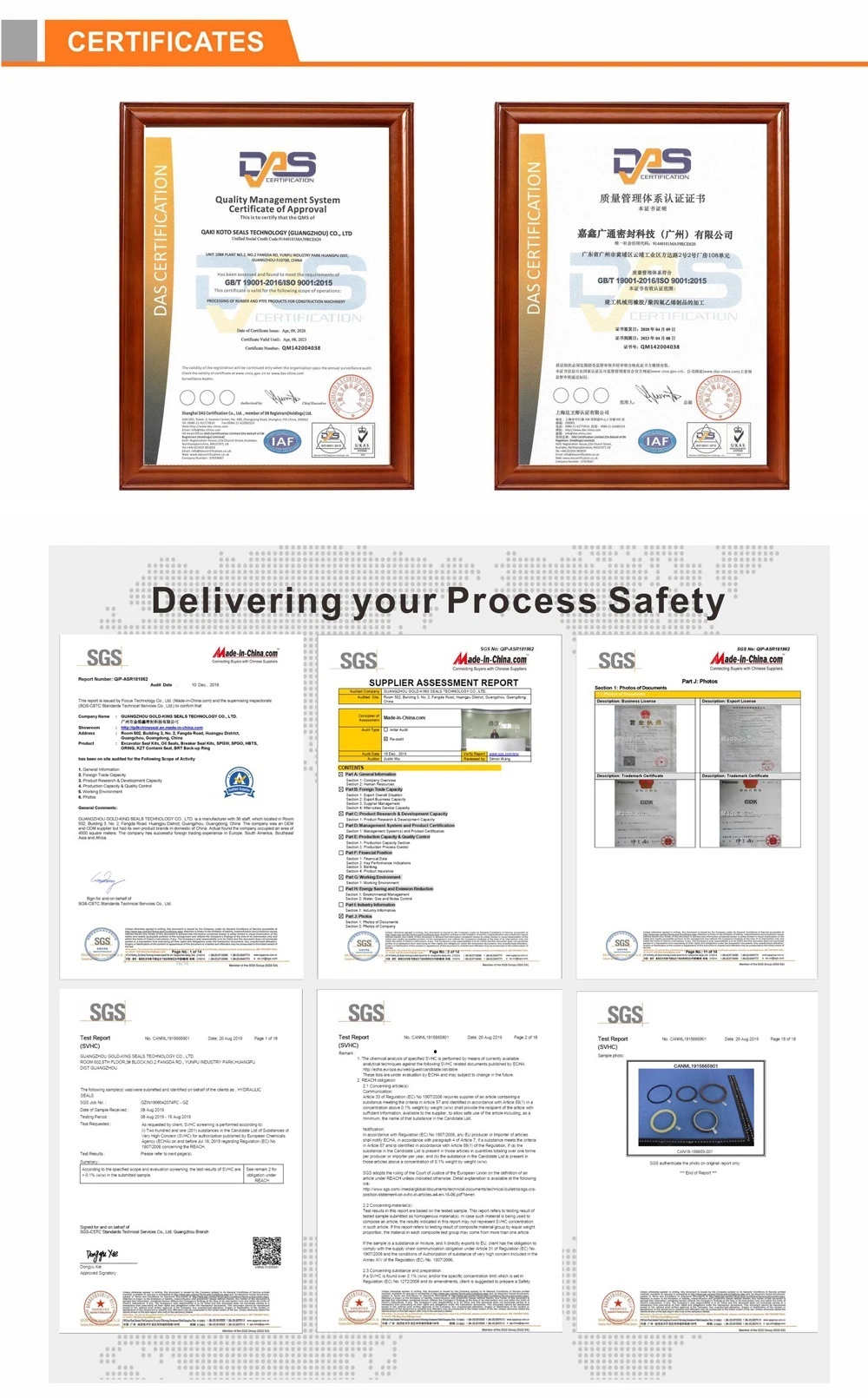 GDK Factory Direct Sale D-Ring Kit Cat 4c-4784 Oil Seal Repair Kit